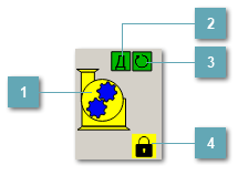 5.4.2.3.1.1.7. Мнемосимвол FB_CRUSHER1