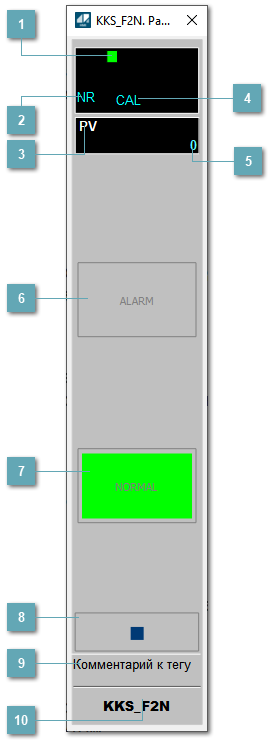 Окно Рабочее