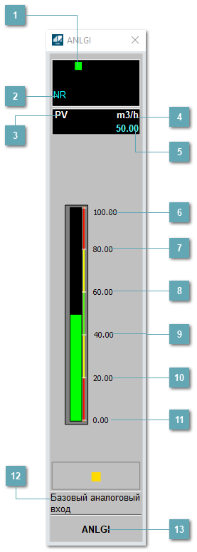 Окно Рабочее