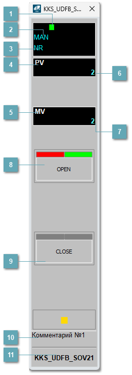 Окно Рабочее