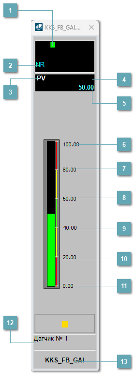 Окно Рабочее
