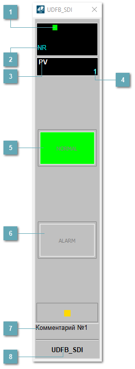 Окно Рабочее
