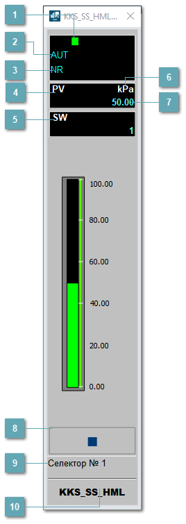 Окно Рабочее