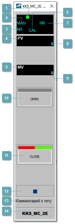Окно Рабочее
