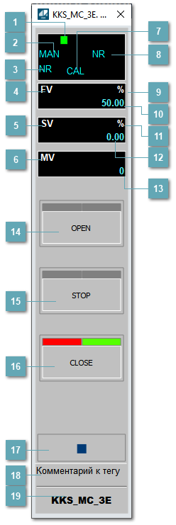 Окно Рабочее