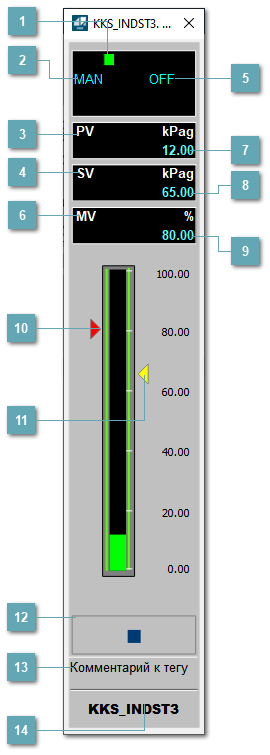 Окно Рабочее