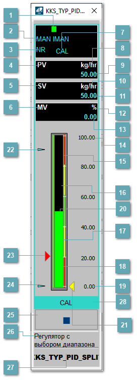 Окно Рабочее