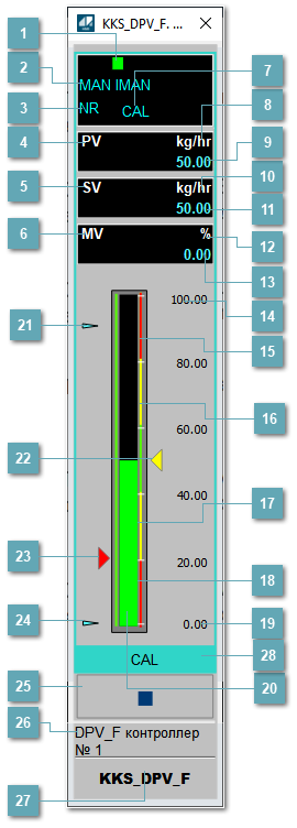 Окно Рабочее