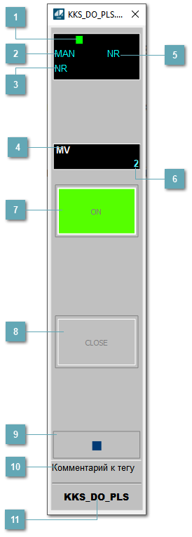 Окно Рабочее