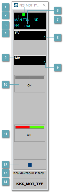 Окно Рабочее